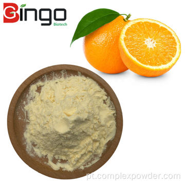 100% de água natural solúvel em pó de laranja seco